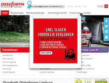 Tablet Screenshot of osseforth.nl